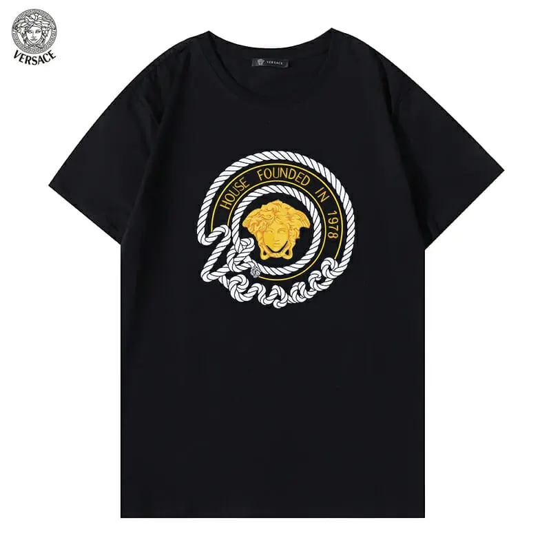 versace t-shirt manches courtes pour unisexe s_1241297